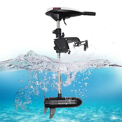 HANGKAI 45lbs Thrust Electric Outboard Motor Trolling Boat Engine For Salt Water • $116