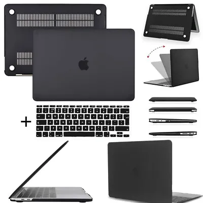 £10.44 • Buy Black Hard Case Cover+UK Keyboard Skin For Apple Macbook Air Pro 11' 13 14 15 16