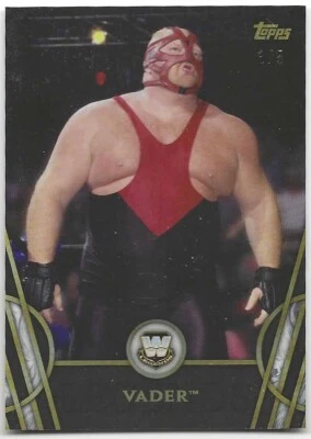 $5.50 • Buy 2018 Topps WWE Legends Vader Black Parallel 3/5!