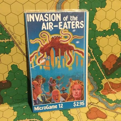 Invasion Of The Air Eaters Unpunched MINT Microgame #12 Metagaming Sci-Fi Aliens • $19.95