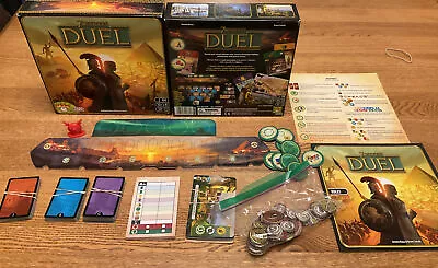 7 Wonders: Duel Board Game Complete Repos Production Fun Strategy Ages 10+ Nice! • £17.13