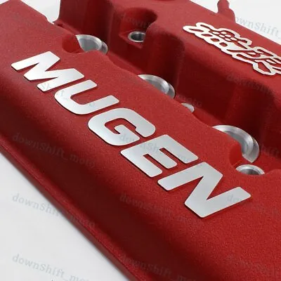 JDM MUGEN Style Engine Valve Cover For Honda Civic B16 B17 B18 VTEC B18C DOHC X1 • $117.54