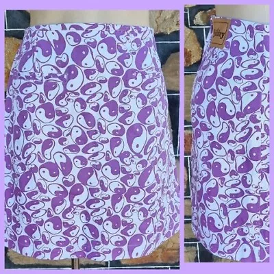 Retro-inspired Kimono Skirt By 'Emily Of Mulholland On Holiday' Lavender ... • $79