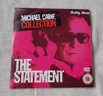 DVD - Michael Caine Film - The Statement - Newspaper Promo Copy - R2 PAL • £1.75
