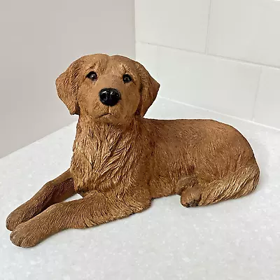 Sandicast Golden Retriever Dog Sculpture Sandra Brue  10 1/2  #375 • $22.99