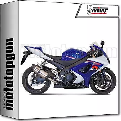 Exhaust Double Silencers Stainless Steel C Suono Mivv Suzuki Gsx-r 1000 07/08 • $822