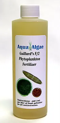 CONCENTRATED Guillard's F/2 Phytoplankton Fertilizer Nannochloropsis Tetra 8oz • £14.41