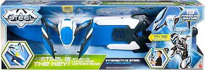 NEW Mattel 2014 Max Steel Interactive Steel Figure With Turbo Sword Set Cosplay • $79.99