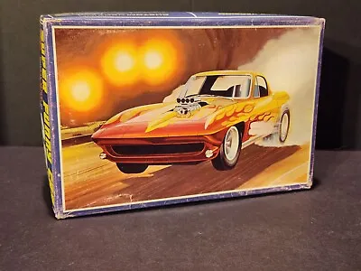 Vintage AMT 1967 Chevrolet Corvette Super Funny Car 1/25 Scale Model Kit Mint! • $139.95