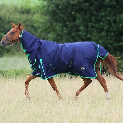 Gallop Lightweight No Fill Turnout Rug | Trojan 0g Combo Neck Outdoor Horse Rug • £39.99