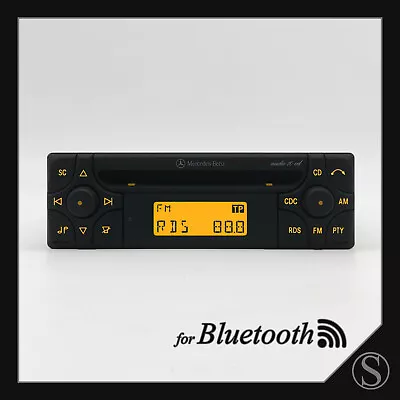 Mercedes-Benz Audio 10 CD AL2910 Radio For Bluetooth W201 W124 W210 R129 CLK Sl • $544.84