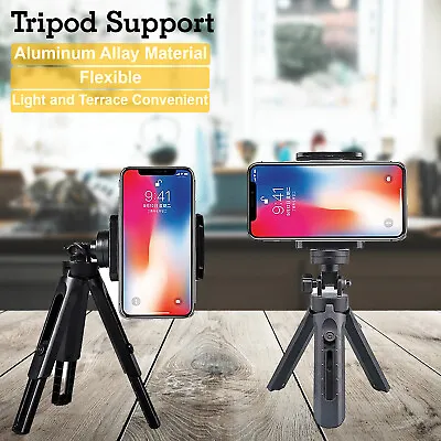 £7.94 • Buy Big Bracket Tripod Phone Camera Mount Holder 360 Rotation For All Apple IPhone