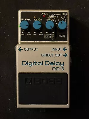Boss (DD-3) Digital Delay Guitar Effect Pedal • $76.50