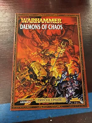 Chaos Daemons Daemons Of Chaos Official Update Warhammer 40K 40000 Codex Armies • $7.64