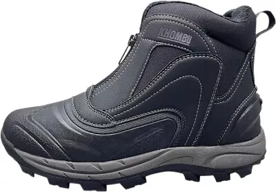 Khombu Men's Mason Black Cushioned Footbed Hybrid Winter Boots Choose Size • $42.95