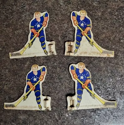 Lot Of 4 1950s Metal Munro Table Hockey Blue All-Star Players   Howdy Doody   • $21.81