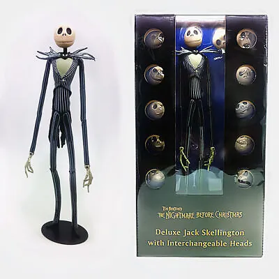 The Nightmare Before Christmas Jack Skellington Figure 15  Skull Heads Doll • $29.99