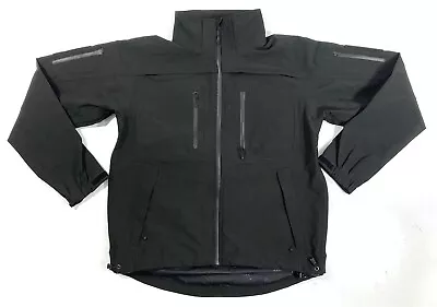 Nwot Medium Mens 5.11 Tactical Sabre 2.0 Waterproof Jacket 48112 Black Med Reg • $149.99