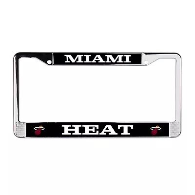 Miami Heat NBA Chrome License Plate Frame Cover For Car-Truck-SUV • $19.76