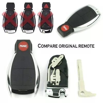 4 Button Remote Car Key Fob Shell Case For Mercedes Benz E C R S CL GL SL SLK ML • $15.99