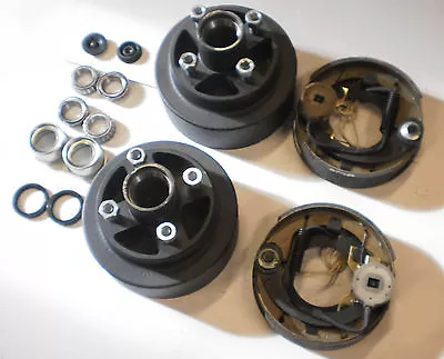 Add Electric Brakes To Trailer Basic Kit 2000# Axle 4 X 4 Lug 7  Drum • $349.99