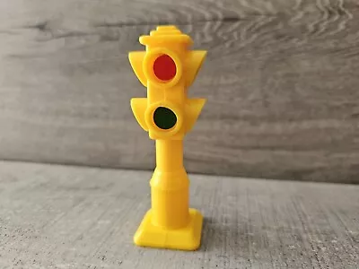 Vintage 4  Tall Plastic Traffic Light 4 Way Stop 1990s Replacement Part • $10