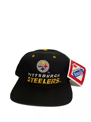 NWT Vintage Pittsburgh Steelers New Era KMG Pro Model Snapback Hat • $37.50