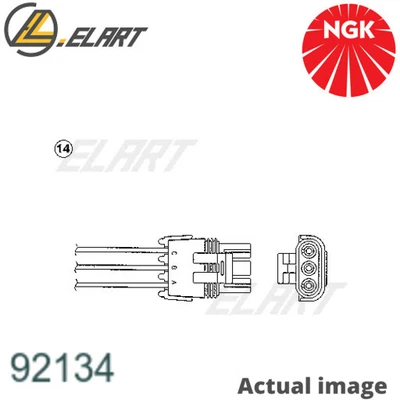 £96.82 • Buy Lambda Sensor For Renault Toyota Super 5 B C40 F3n 702 F3n 722 C3j 702 A610 Ngk