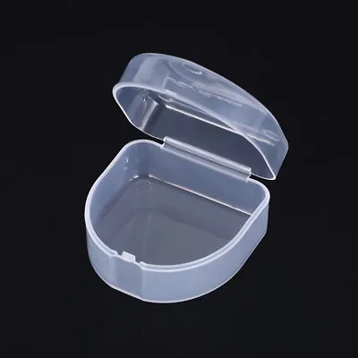 1pc Dental Box Denture Teeth Storage Case Mouth Guard Container 6.4x6.5x3.5cm*RZ • $6.72