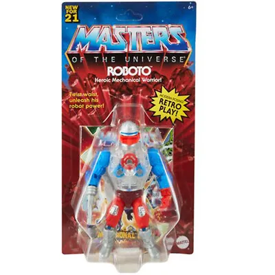 Masters Of The Universe Origins ROBOTO  5.5  Figure MOTU  • $34.95