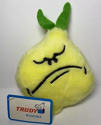 Vintage Trudy Toys Anthropomophic Angry Lemon Plush Onion With Original Tag EUC • $19.99