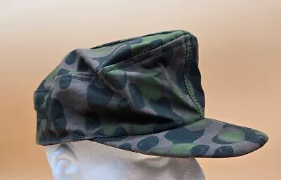 WWII GERMAN M43 Cap Hat Polyspot Camo Reproduction Repro  • $25.99