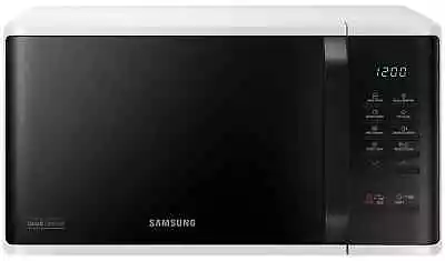 Samsung 800W Standard Solo Microwave Oven MS23K3513AW 23L -White • £72.95