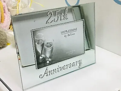 Impressions By Juliana 25th Anniversary Photo Frames6 X4  Perfect Git 5* • £14.99