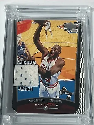 Jersey Fusion Michael Jordan (Game Used Swatch) Upper Deck Card - Selling Fast. • $80