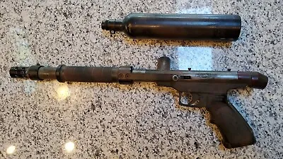Vintage Razorback Mechanical Paintball Rifle/gun With Empty Air Cartridge  • $129.95
