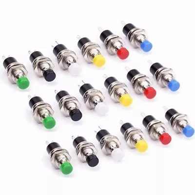 18Pcs 7mm Normally Open Mini Momentary Push Button Switch SPST PBS-110 • $11