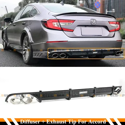 For 2018-2022 Accord Sport Touring Akasaka Quad Tip Exhaust Finisher + Diffuser • $239.99