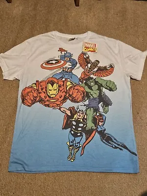 Marvel Comics Avengers Tshirt Size XL Brand New With Tag • £12