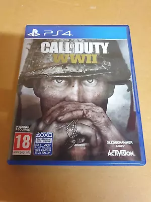 Call Of Duty: WWII - PS4 PLAYSTATION 4 PS5 5 PAL UK COD WW2 • £7.99