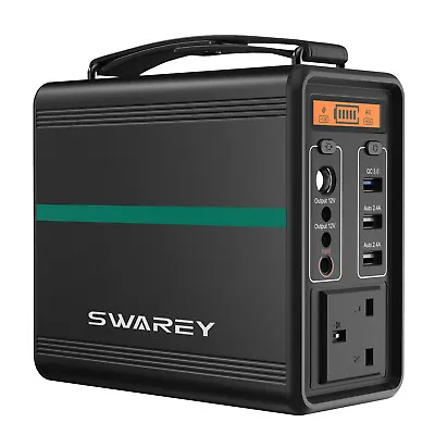 166Wh Portable Power Station Solar Generator For Camping Emergency UK • £119.99