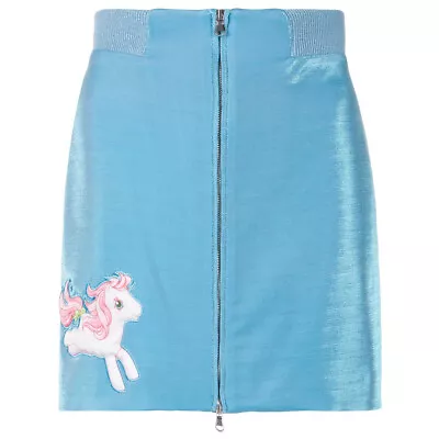   Nwt Jeremy Scott Moschino My Little Pony Capsule Zipper Mini Skirt 8 • $235