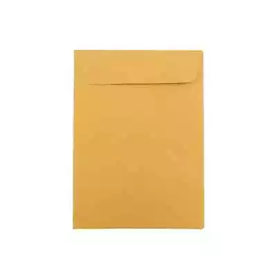 JAM Paper Open End Catalog Envelopes 5.5  X 7.5  Brown Kraft Manila 4101 • $10.60