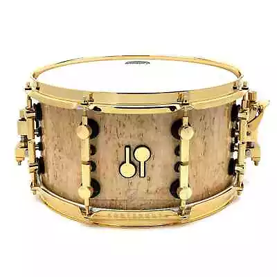 Sonor SQ2 Heavy Maple Snare Drum 13x7 Scandinavian Birch Gloss W/Gold Hardware • $1580.20