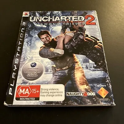 Uncharted 2 Among Thieves PS3 Digipak Limited Edition Rare Tested And Working • $39.30