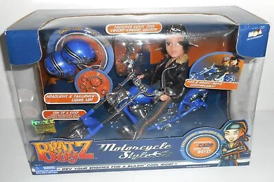 Bratz Boy Motorcycle Vehicle With CADE Doll & Blazin Cool Accessories TOTY 2003 • $150.39