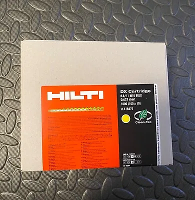 Hilti DX Cartridge 6.8/11 M10 BULK Cal.27 SHORT YELLOW 1000 (100 X 10) • £55