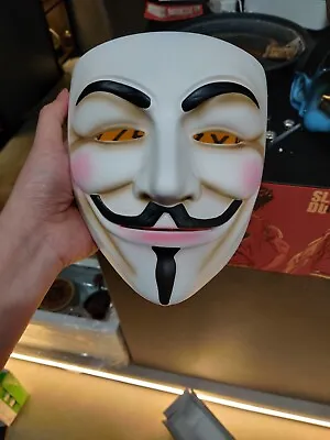 $23.75 • Buy Resin Mask Halloween Cosplay Guy Fawkes V For Vendetta Prop