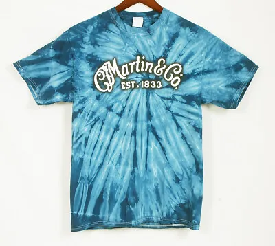 Official Martin  Pinwheel Tie-Dye Tee Shirt #18CM0168@ LA Guitar Sales • $29.99