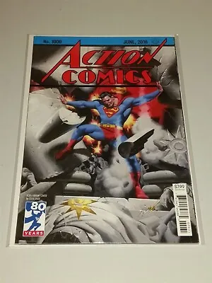 Action Comics #1000 Variant B Nm (9.4 Or Better) Dc Comics June 2018 Superman • £6.95
